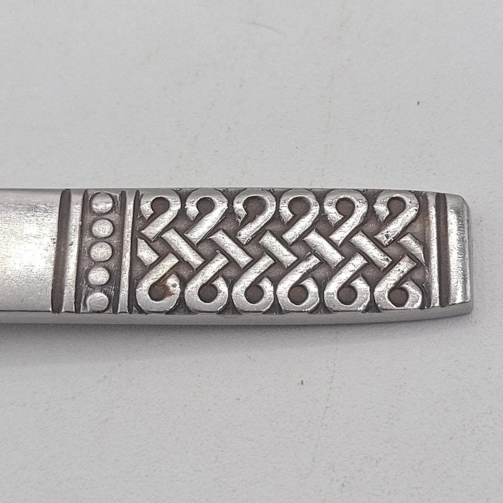 VTG Danika Stainless MSI Japan Celtic Knot‎ Teaspoon Spoon 6- 1/4